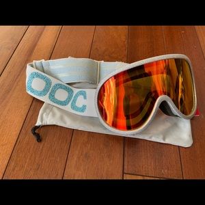POC Silver Goggles